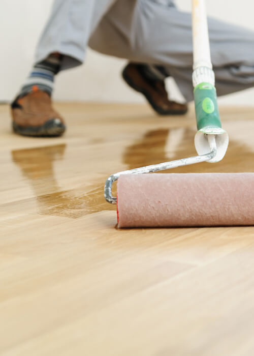 Raspagem de piso e aplicação de Bona no Pacaembu na Aplicadora Mareli Raspagem de piso e aplicação de Bona no Pacaembu na Aplicadora Mareli